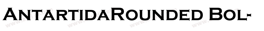 AntartidaRounded Bol字体转换